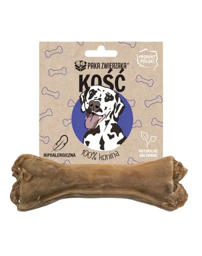 PAKA ZWIERZAKA Os 100% carne de cal 12 cm, 50 g recompensa de ros pentru caini