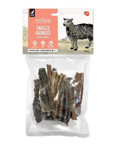 WIEJSKA ZAGRODA Rumeni de miel, recompense naturale de ros pentru caini 100 g