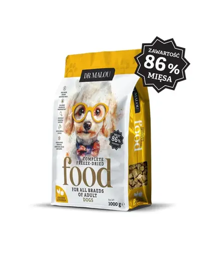 DR MALOU Hrana liofilizata pui cu dovleac 2x1 kg