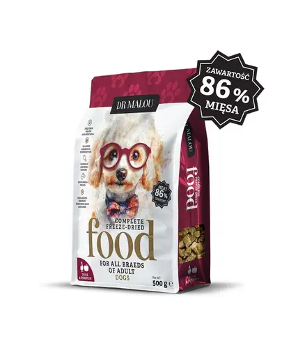 DR MALOU Hrana liofilizata rata cu dovleac 2x500 g