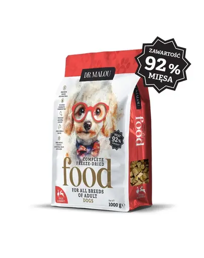 DR MALOU Hrana liofilizata rata cu iepure 2x1 kg