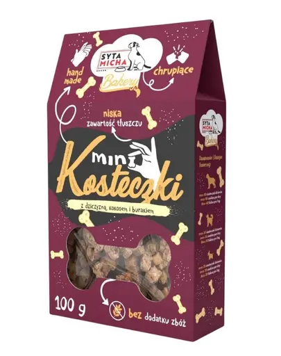 Recompense caini mini cuburi vanat SYTA MICHA 15g