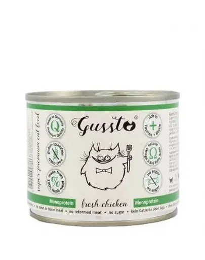 GUSSTO Cat Fresh Chicken CARNE PROASPATA DE PUI 200 g