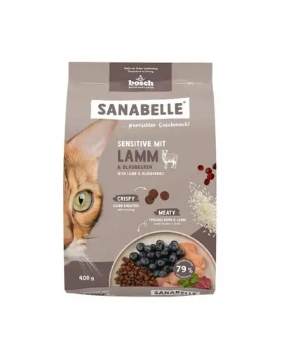 SANABELLE Sensitive Miel 400 g hrana pentru pisici cu sistem digestiv sensibil