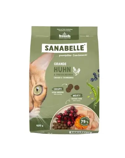 SANABELLE Grande 400 g hrana pisici rase mari, cu pui