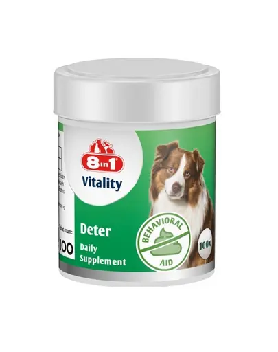 8IN1 Vitality Deter supliment anti-coprofagie Caini 100 tablete