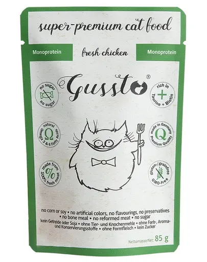 GUSSTO Cat Fresh Chicken CARNE PROASPATA DE PUI 85 g