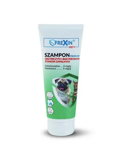 FREXIN Sampon pentru inflamatii fungice si bacteriene la Caini si pisici 220g