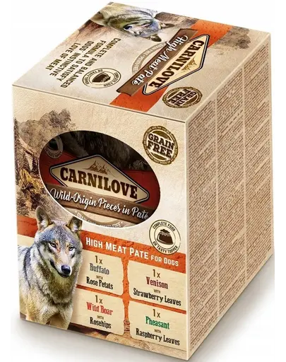 CARNILOVE Meat Pate Multipack Adult 4x300g hrana umeda caini adulti