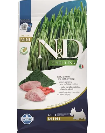 FARMINA N&amp;D Adult Mini miel si goji 800g hrana Caini talie mica