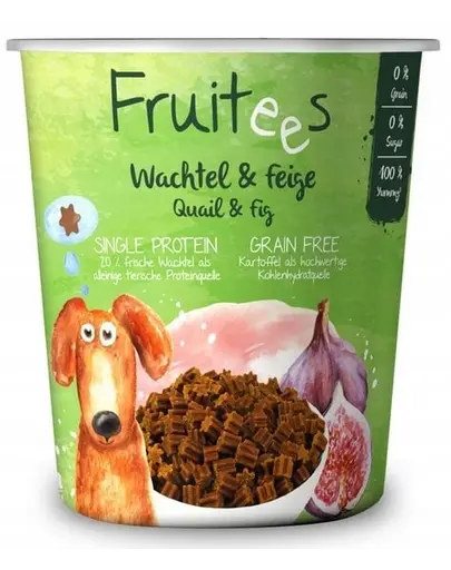 BOSCH Fruitees recompense Caini prepelita si smochine 200g