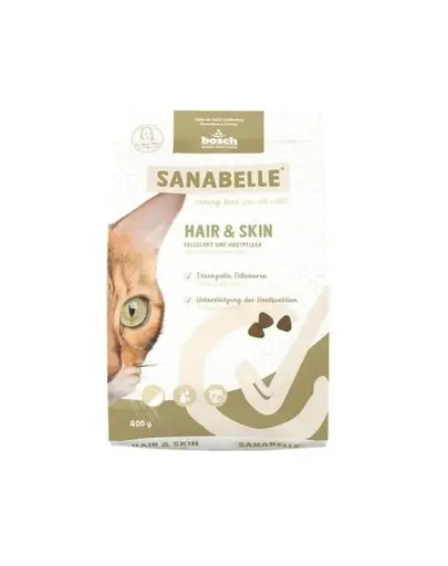 SANABELLE Hair&Skin hrana uscata pentru pisici adulte, 400 g