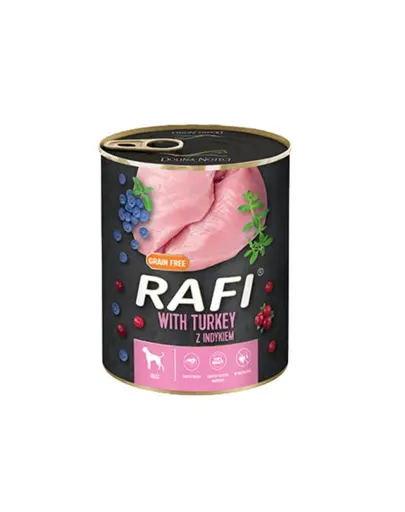 DOLINA NOTECI RAFI hrana umeda pentru caini, curcan 800 g
