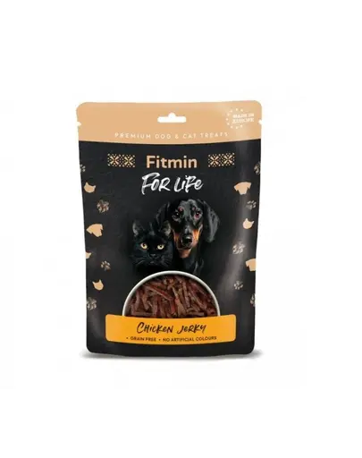 FITMIN For Life Jerky pui uscat pentru caini si pisici 70 g
