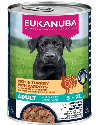 EUKANUBA Life Care Adult Rich in Turkey 400 g pate caini bogat in curcan si morcov