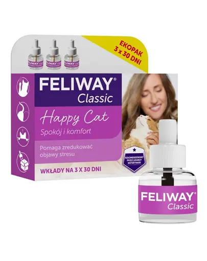 FELIWAY Classic 3 rezerve feromoni pentru pisici