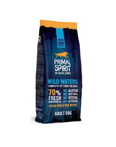 PRIMAL SPIRIT Wild Waters cu peste hrana Caini 2x12 kg semi-moale