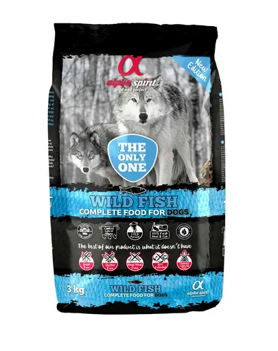 ALPHA SPIRIT Wild Fish Hrana uscata pentru caini adulti, cu peste 3 kg