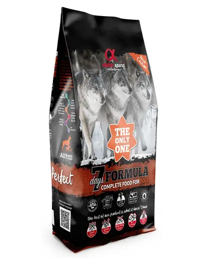 ALPHA SPIRIT The only one 7 days formula 2x12kg hrana completa Caini