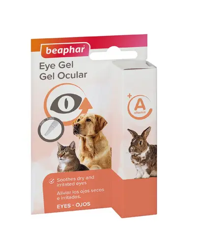BEAPHAR Eye Gel 5 ml gel ocular cu vitamina A pentru animale