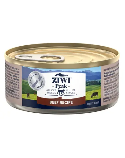 ZIWIPEAK Cat Beef Hrana umeda pentru pisici, cu vita 85 g