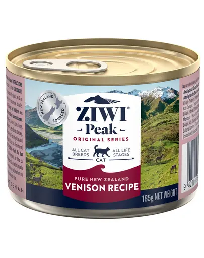 ZIWIPEAK Cat Venison Hrana umeda pentru pisici, cu carne de vanat 185 g