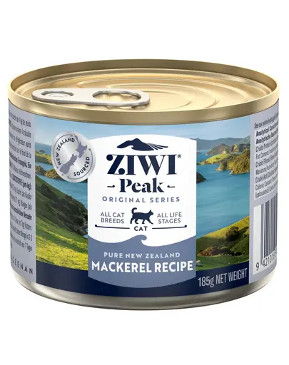 ZIWIPEAK Cat Mackerel Hrana umeda pentru pisici, cu macrou 185 g