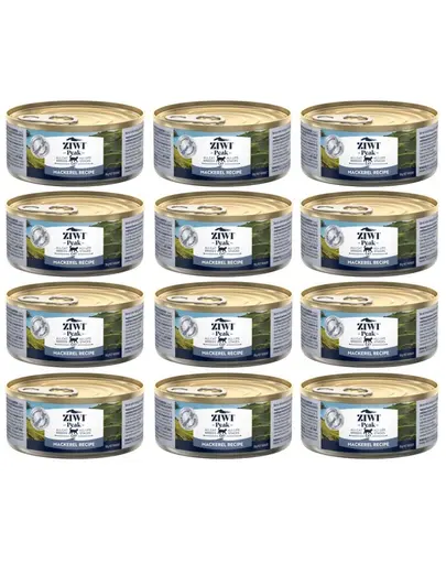 ZIWIPEAK Cat Mackerel hrana umeda pisici 12 x 85 g cu macrou