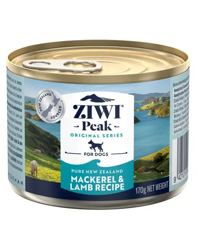 ZIWIPEAK Dog Original Series macrou si miel hrana pentru caini 170 g