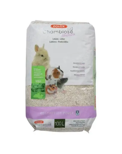 ZOLUX Chambiose Nature asternut igienic pentru rozatoare 100 l