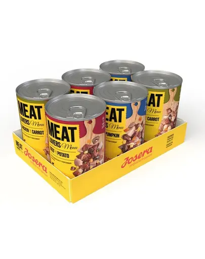 JOSERA Meat Lovers Menu Multipack 6x400g hrana umeda Caini