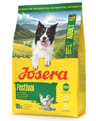 JOSERA Festival 3kg hrana Caini mofturosi, cu sos delicios