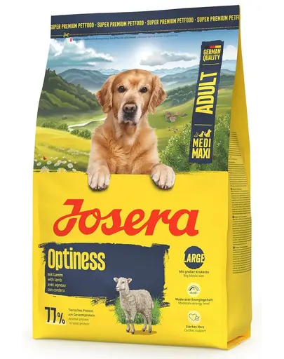 JOSERA Adult Optiness 3kg hrana Caini medii si mari, cu miel si orez