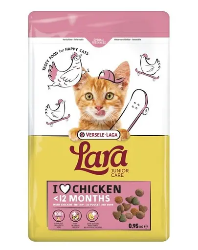 VERSELE-LAGA Lara Junior Chicken 950 g hrana pisoi si pisici tinere, cu pui