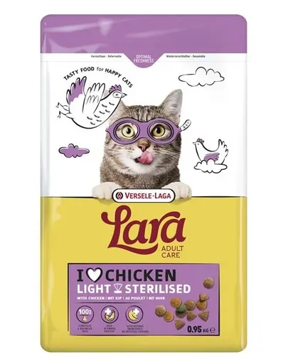 VERSELE-LAGA Lara Adult Light Sterilized 900 g hrana pisica sterilizata