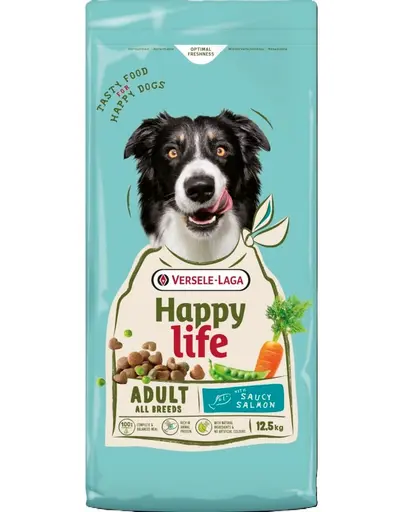 VERSELE-LAGA Happy Life Adult cu comon 12,5kg hrana Caini