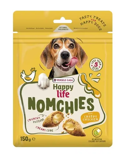 VERSELE-LAGA Happy Life Snack Nomchies Chicken 150g recompensa Caini pentru imunitate