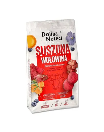 DOLINA NOTECI Premium Dried hrana uscata cu vita pentru caini 9 kg