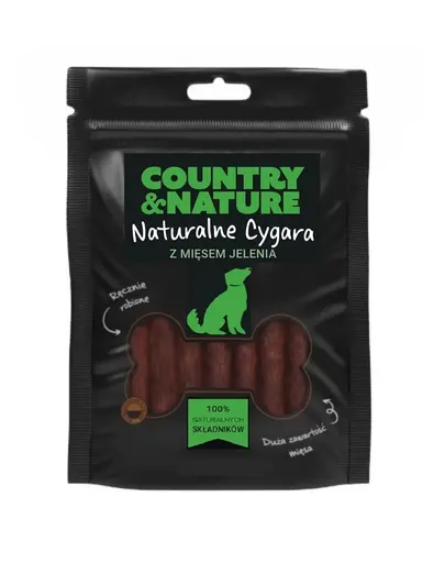 COUNTRY&amp;NATURE snacks pentru caini 20x85 g cu cerb
