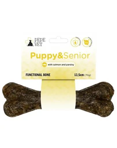 PAKA ZWIERZAKA PEPE Vet os pentru catei si Caini seniori 13,5 cm (70g)