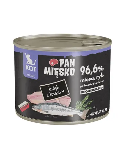 Pan Miesko Hrana umeda pentru pisoi cu curcan si somon 200 g