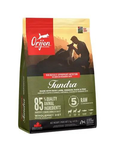 ORIJEN Tundra Dog 2 kg hrana caini de toate varstele