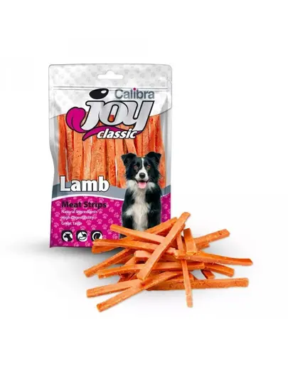 CALIBRA Joy Classic Lamb Strips 250 g recompense din miel pentru caini