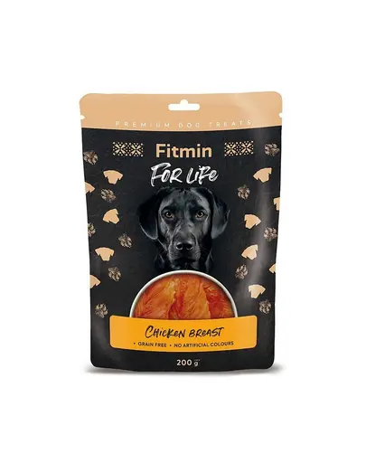 FITMIN For Life Chicken Breast piept de pui 200 g recompensa pentru caini