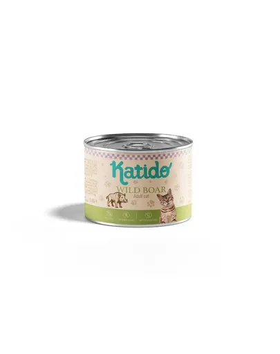 KATIDO Hrana umeda pentru pisici cu mistret 200 g