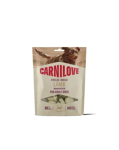 CARNILOVE Freeze-Dried Lamb gustare liofilizata cu miel pentru caini 60 g