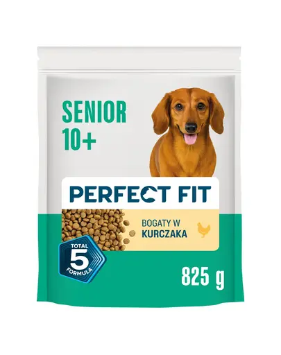 PERFECT FIT Senior Bogat in pui 825 g hrana uscata pentru caini seniori de talie mica