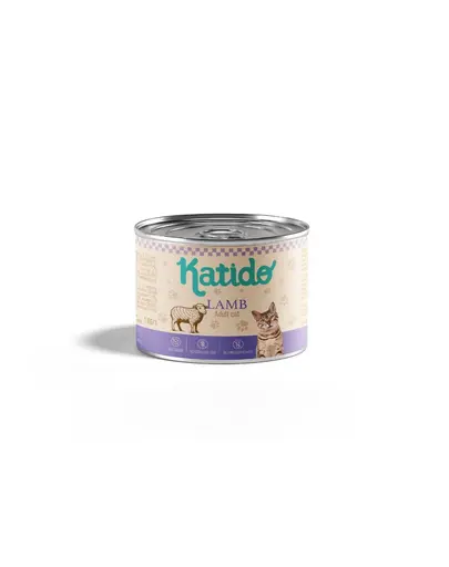 KATIDO Hrana umeda pentru pisici cu miel 200 g