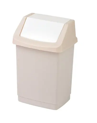 CURVER Click-It cos de gunoi cu capac 50 L, bej
