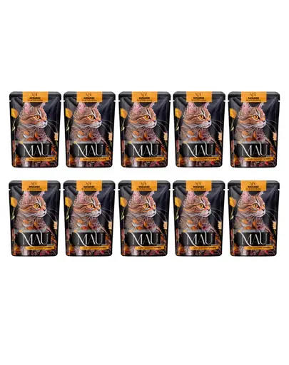 MAU Mus Rata cu cimbru si menta 10x85 g hrana umeda pentru pisici